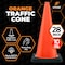Xpose Safety Traffic Safety Cone, 28 in, PVC Plastic, 10 lb Base, DOT Approved, Orange, 24 pk OTC28-10L-24-X - alternate 7
