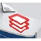 Acrimet Facility 3 Tier Letter Tray Front Load Size Desktop File Organizer Plastic Clear Red 265.7 - alternate 5