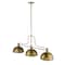 Z-Lite Melange 3 Light Chandelier, Heritage Brass & Heritage Brass 725-3HBR-D12HBR - alternate 7