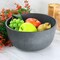 Our Table Landon 9.2 Inch Stoneware Round High Serving Bowl in Truffle 133173.01 - alternate 3