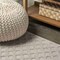 Jonathan Y Rabat High-Low Pile Mini-Diamond Trellis Beige 2 ft. x 8 ft. Indoor/Outdoor Runner Rug SBH101A-28 - alternate 6