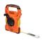 Klein Tools 100-Foot Open Reel Tape Measure with Single Hook and Carabiner 94100RT - alternate 1