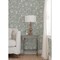 Chesapeake Agathon Blue Floral Wallpaper 4072-70051 - alternate 4