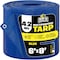 Boen All Purpose Tarp, 6 ft x 8 ft, 5 Mil, Blue, Polyethylene BT-68 - alternate 1