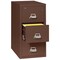 Fireking 3 Drawer, 1 Hr Fire & Impact Rated, Vertical, 31" depth Legal Brown 3-2131-CBR - alternate 3