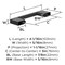 Amerock Cityscape 3 inch (76mm) Center-to-Center Matte Black Cabinet Pull, 25PK 25VMP37130MB - alternate 3