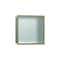 Hansgrohe Individual Wall Niche Brushed Stainless Steel w/ Design Frame 12"x 12"x 4" in Brushed Bronze 56097140 - alternate 1