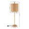 Jonathan Y Celerie 27.5" Coastal Bohemian Rattan/Iron Scalloped Buffet LED Table Lamp w/Pull Chain, Natural, 2PK JYL1138A-SET2 - alternate 6