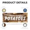 Signmission Farm Fresh Potatoes, 18 Inch x 48 Inch, Vinyl Banner B-30610 - alternate 3