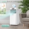 Edendirect 5000 BTU (DOE) Portable Air Conditioner Cools 350 Sq. Ft. with Dehumidifier with Remote in White ZR-OL-A010L-05CD - alternate 4