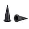 Irion-America Wide Cone Plastic Nozzle Tip for Caulk Sausage Guns, Black 90057 - alternate 1