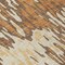 Homeroots 10' X 14' Copper Gold And Ivory Striped Washable Indoor Outdoor Area Rug 596667 - alternate 5