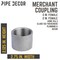 Billco STZ Industries 2 in. FIP each X 2 in. D FIP Black Steel Coupling 316UMCO-2 - alternate 3