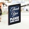 Azar Displays Black Window Sign Holder Frame with Suction Cups 8.5in x 14in, 2PK 106697-BLK-2PK - alternate 4