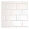 Daltile Restore 3 in. x 6 in. Ceramic Bright White Subway Tile (12.5 sq. ft. / Case), 30PK RE1536MODHD1P4 - alternate 1