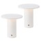 Jonathan Y Gio 7.5" Modern Minimalist Column Rechargeable/Cordless Dimmable Integrated LED Table Lamp w/To, 2PK JYL7158A-SET2 - alternate 1