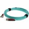 Add-On This Is A 1M St (Male) To St (Male) Aqua Duplex Riser-Rated Fiber ADD-ST-ST-1M5OM4 - alternate 1