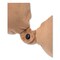 Brookstone U-Shaped Memory Foam Travel Pillow, 11.8 x 3.74 x 12.6, Khaki BNPM0004 - alternate 4
