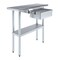 Amgood 14 in. x 36 in. Stainless Steel Table With Drawer AMG WT-1436 + DRAWER-1510-Z - alternate 1