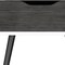 Homeroots 25" Gray And White Wood One Drawer Nightstand 534883 - alternate 9