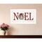 Homeroots Christmas Noel 1 White Framed Print Wall Art 405034 - alternate 2