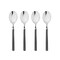 Mepra Fantasia Coffee Spoon Set - 4 Pcs. - Black 10N644407 - alternate 1