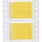 Brady Low Smoke Zero Halogen Double Sided PermaSleeve Heat Shrink Tubing, 1 in.x 2 in. W, 250/RL, Yellow 2LSZH-1000-2-YL - alternate 3