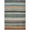 Homeroots 5' X 8' Beige Gold And Brown Striped Washable Indoor Outdoor Area Rug 618251 - alternate 7