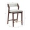 Manhattan Comfort Patricia Counter Stool  in White Glacier - Set of 3 3-CS023-WH - alternate 6