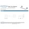 Gatco Glam Too Standard Toilet Paper Holder, Satin Nickel 5643B - alternate 3
