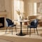 Leisuremod Bristol Round MDF Dining Table - Pedestal Base Kitchen Table, Modern Style BTBL-B24MWT - alternate 7