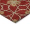 Homeroots 5' X 8' Orange And Gold Geometric Washable Indoor Outdoor Area Rug 613447 - alternate 5