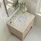 James Martin Vanities Breckenridge 30" Single Vanity, Whitewashed Oak, w/ 3 CM Tajnar Eclos Top 330-V30-WWO-3TJR - alternate 9