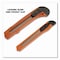 Great Neck Snap-Off Utility Knife Set, 9 mm Knife, 18 mm Knife, Orange/Black 2SBK - alternate 6