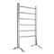 Anzzi Naple Series 6-Bar Aluminum Wall Mounted/Free Standing Electric Towel Warmer Rack  in Matte Finish TW-FS103AL - alternate 1