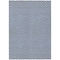 Homeroots 9' X 12' Blue And Ivory Chevron Washable Indoor Outdoor Area Rug 596259 - alternate 7