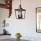 Vaxcel Cottage Grove 4-Light Matte Black Traditional Open Cage Lantern Pendant Light P0466 - alternate 8