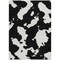Homeroots 9' X 12' Black And Ivory Abstract Washable Indoor Outdoor Area Rug 614513 - alternate 6