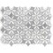 Apollo Tile 12x15 Bardiglio, Bianco Carrara Marble Polished Floor and Wall Mosaic Tile 6.18 sqft/case, 5PK APLSE88F05A - alternate 6