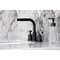 Kingston Brass Widespread Bathroom Faucet with Brass Pop-Up, Matte Black FSC8950KPS - alternate 5