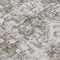 Homeroots 8' Chocolate Round Oriental Washable Indoor Outdoor Area Rug 607598 - alternate 6