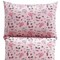 Homeroots 26" Pink and White Microfiber Princess Pouf Cover 546280 - alternate 5