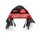 Mytee Products 50PK 9in Natural Rubber Tarp Bungee Straps w/Crimped S Hooks Tie Down Cords RS-9C-N - alternate 1