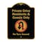 Signmission Black & Gold, 18 Inch x 24 Inch, Heavy Gauge Aluminum A-DES-BG-1824-9928 - alternate 1