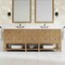 James Martin Vanities Breckenridge 84" Double Vanity, Light Natural Oak w/ 3 CM White Zeus Top 330-V84-LNO-3WZ - alternate 10