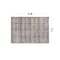 World Rug Gallery Bohemian Stripe Lines Washable Non Slip Area Rug 2 ft x 3 ft Brown WR68BROWN2X3 - alternate 6