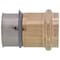 Viega PureFlow Press transition coupling P1 1.5 P2 1.5 bronze 99680 - alternate 2
