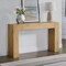 Alaterre Furniture Stockyard Solid Wood Console Table 56 in Modern Farmhouse Entryway Table AFTBL-020 - alternate 7