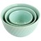 Martha Stewart 3 Piece Stoneware Mini Bowl Set in Mint 128904.03 - alternate 5