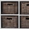 Homeroots Modern Farmhouse Buffet Server With Basket Set 388213 - alternate 7